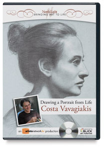 Drawing a Portrait from Life with Costa Vavagiakis