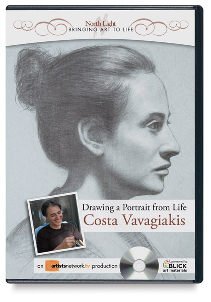 Drawing a Portrait from Life with Costa Vavagiakis