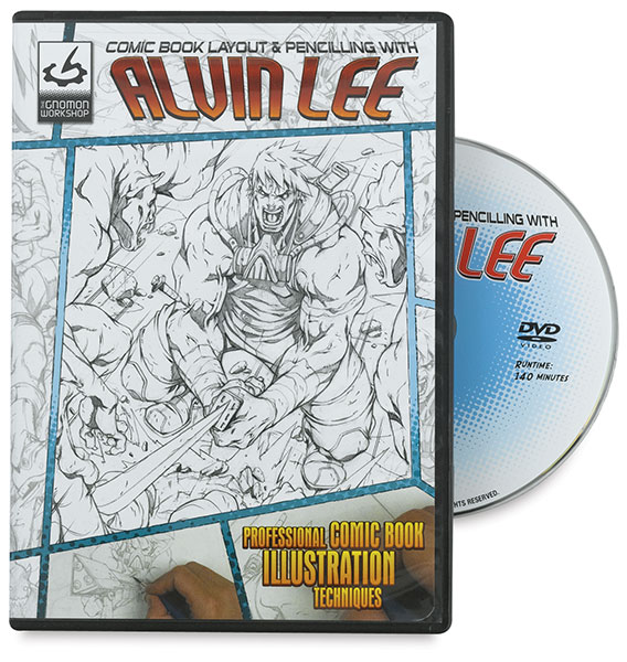 Comic Book Layout and Pencilling with Alvin Lee