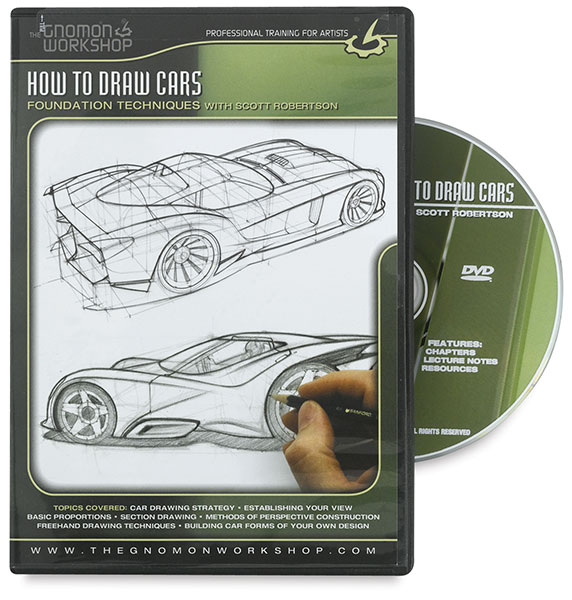 How to Draw Cars: Foundation Techniques with Scott Robertson