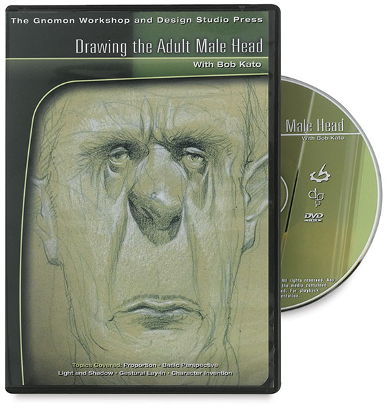 Drawing the Adult Male Head with Bob Kato