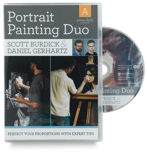  NEW!  Scott Burdick & Daniel Gerhartz: Portrait Painting Duo