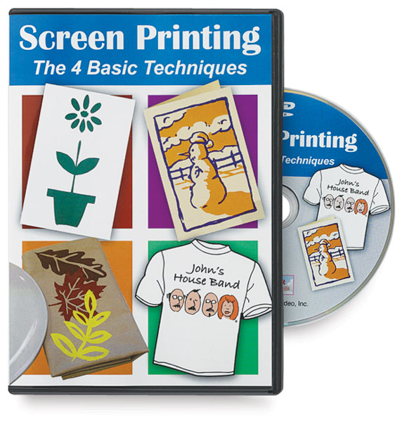 Screen Printing: The Four Basic Techniques DVD
