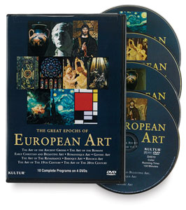 The Great Epochs of European Art, Set of 4