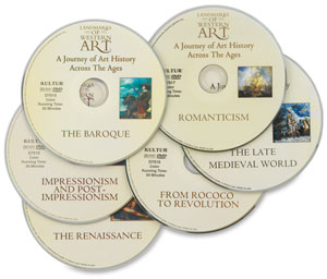 Landmarks of Western Art, Boxed Set of All 6 DVDs