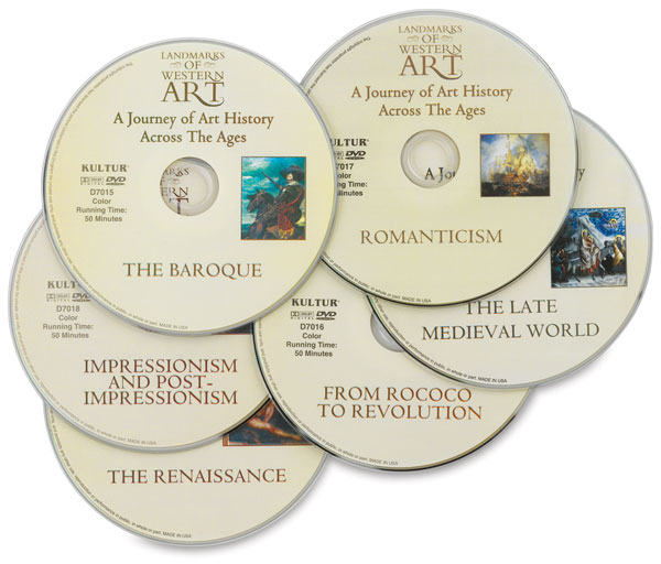 Landmarks of Western Art, Boxed Set of All 6 DVDs