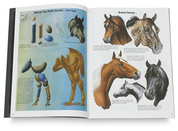 Horses in Oil