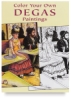 Color Your Own Degas Paintings