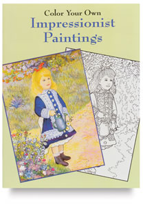 Color Your Own Impressionist Paintings