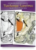 Color Your Own Toulouse Lautrec Masterpieces