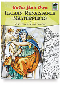 Color Your Own Italian Masterpieces