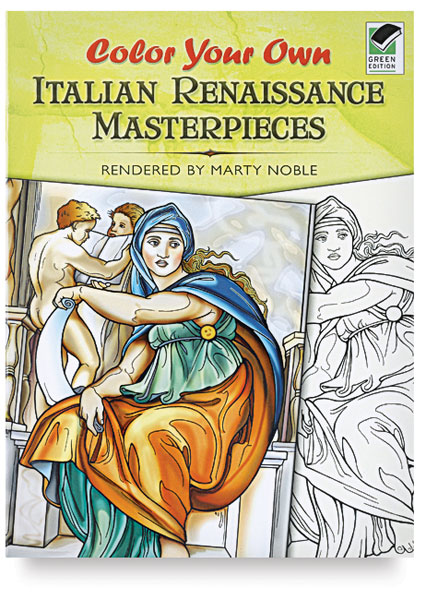 Color Your Own Italian Masterpieces