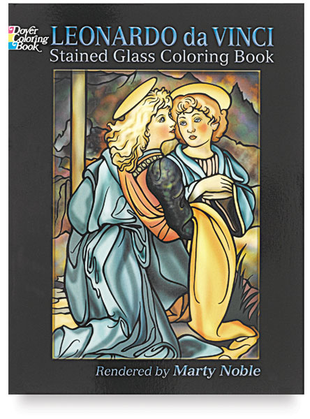 Leonardo da Vinci Stained Glass