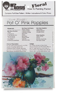 Pot O'Pink Poppies