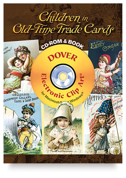 Children in Old-Time Trade Cards