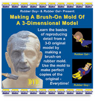 Making a Brush-On Mold DVD