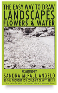 The Easy Way to Draw Landscapes, Flowers, and Water DVD