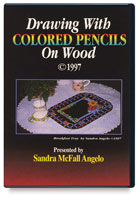 Drawing with Colored Pencils on Wood