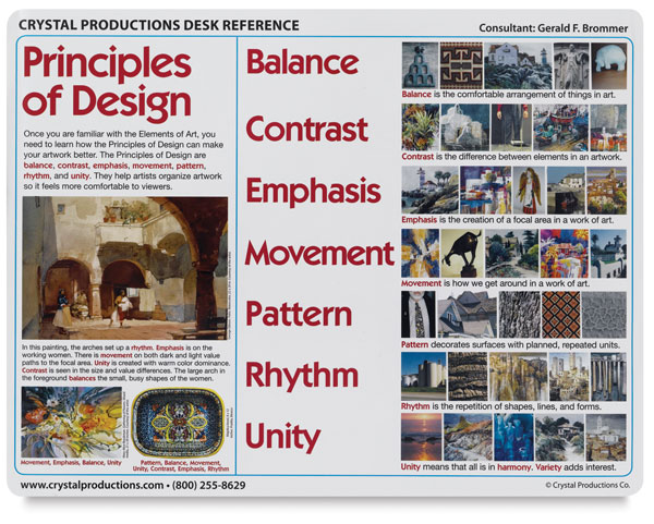 Elements & Principles Desk Reference, Front Side