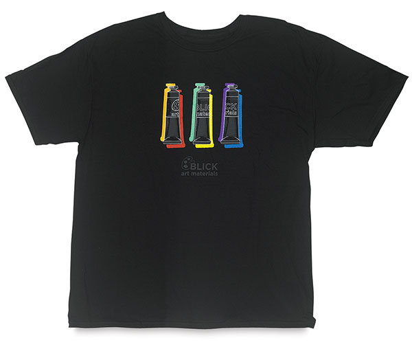Paint Tube T-shirt, Men's Large