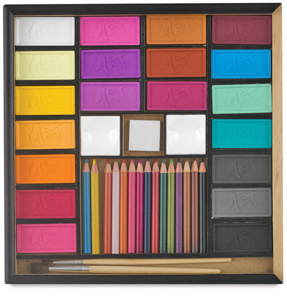 Vintage Dot Paint Set