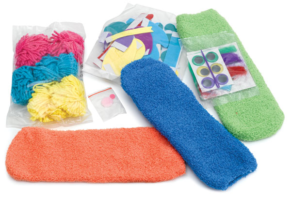 Make Your Own Sock Puppets