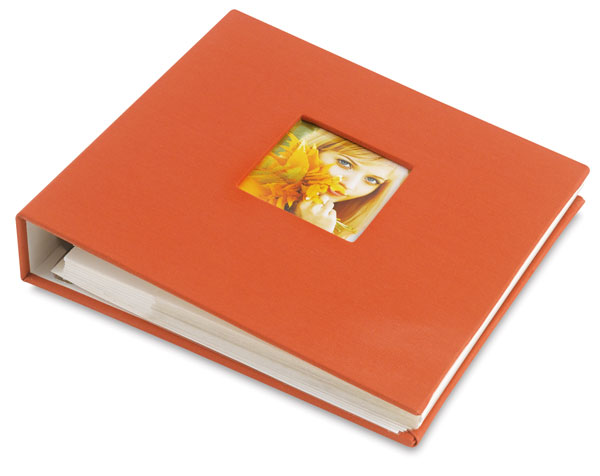 Ringbound Photo Alubm, Orange