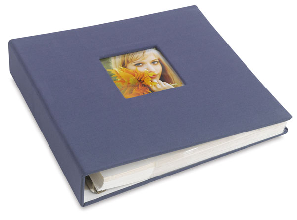 Ringbound Photo Album, Blue