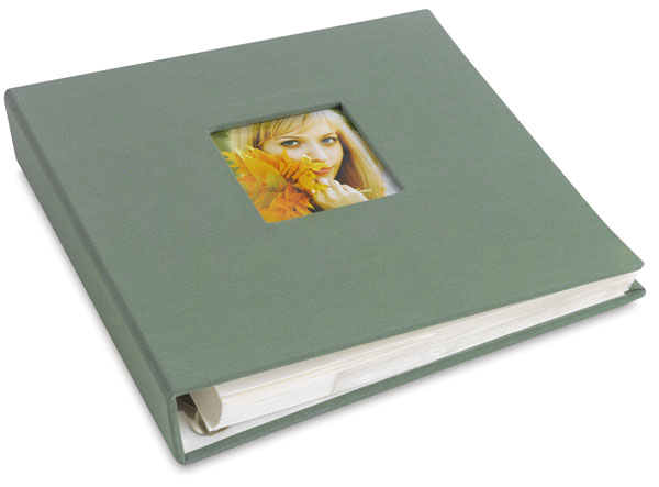 Ringboud Photo Album, Green