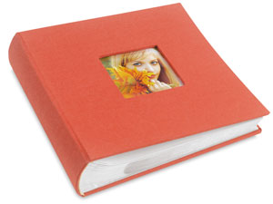 Bookbound Photo Album, Orange