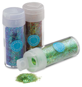 Iridescent Tinsel Glitter, 12 Pack