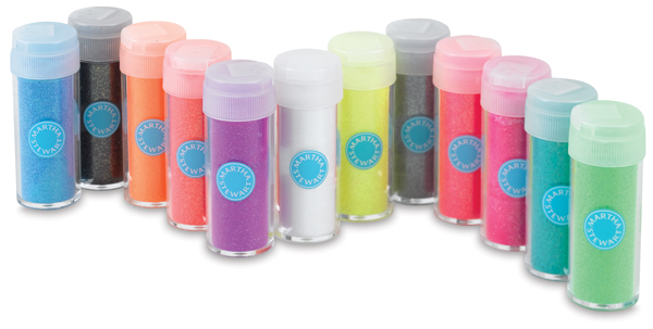 Neon Glitter, 12 Pack