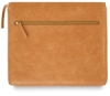 Leather Tablet Folio, Camel