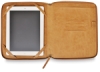 Leather Tablet Folio, Camel