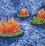 Impressionist-Style Tile