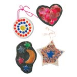 Melted Crayon Ornaments