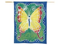 Easy Fabric Batik with Glue