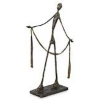 Modern Figure Sculpture in the style of Alberto Giacometti