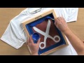 How to Screen Print Using the Drawing Fluid Technique