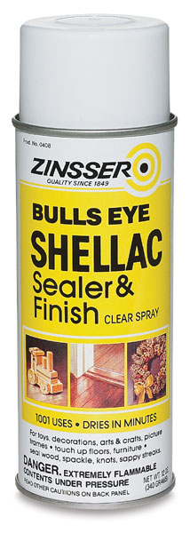 Bulls Eye Spray Shellac - BLICK art materials