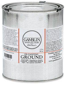 GAMBLIN OIL GROUND application step by step (how to apply OIL PAINTING  PRIMER/ GESSO vs OIL PRIMER)